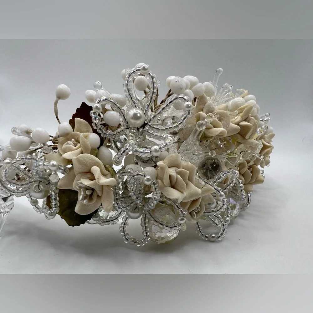 Vintage hairband wedding